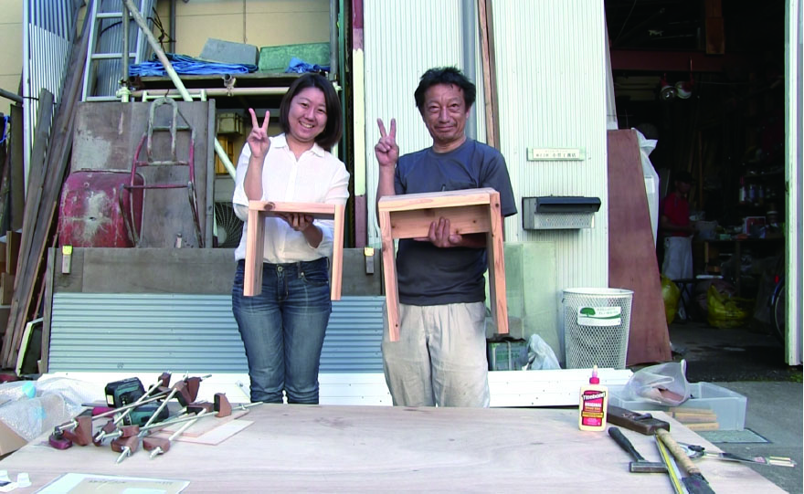オリジナル家具のワークショップ始まります!